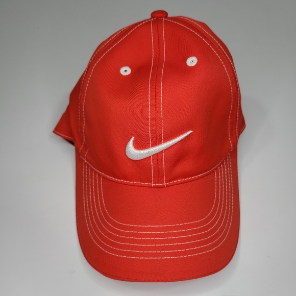 nike golf cap red